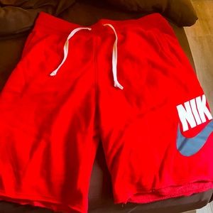 Men Nike shorts, small in men, worn once.